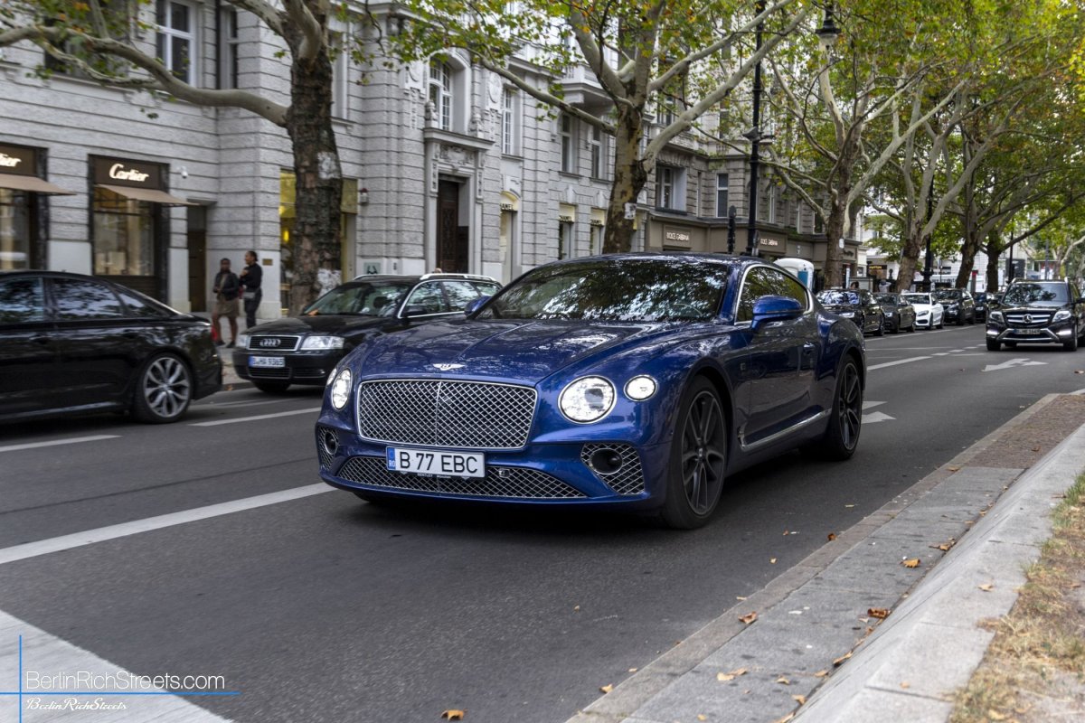 Bentley Continental GT (2018) First Edition spotted in Berlin — BerlinRichStreets